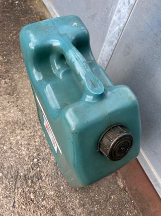 Tanica verde esso splendor vintage anni 70