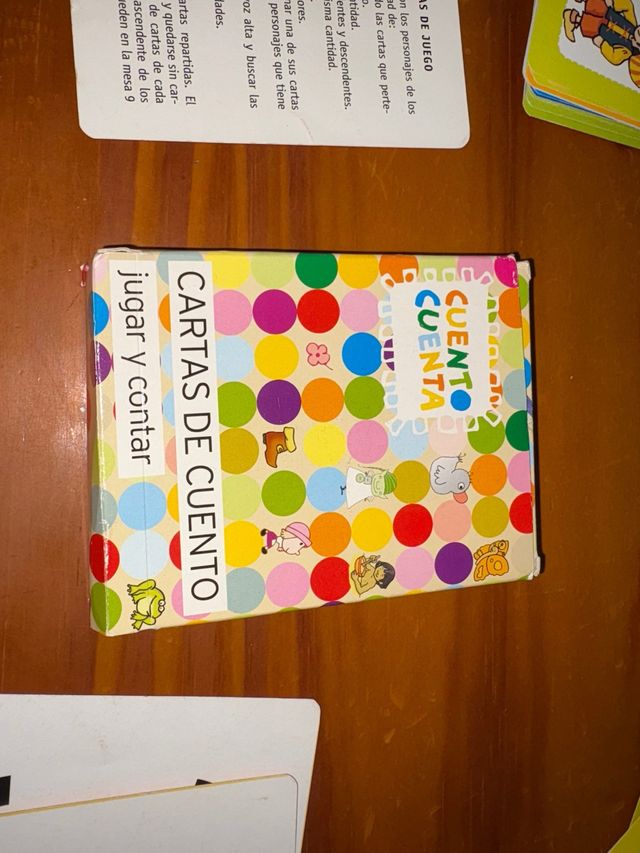 Cuenta cuento juego niño