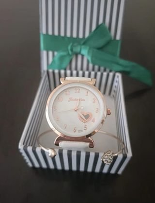 MODA MUJER:RELOJ Y PULSERA.NUEVOS
