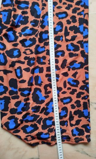 Vestido estampado animal print Sfera talla S
