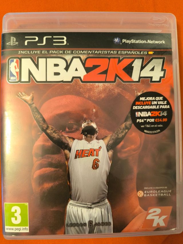 PS3 JUEGO NBA 2K14, BALONCESTO