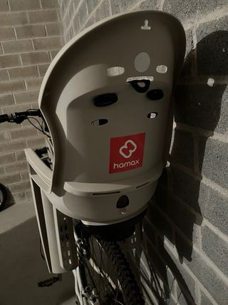 Silla bici Hamax Smiley gris 