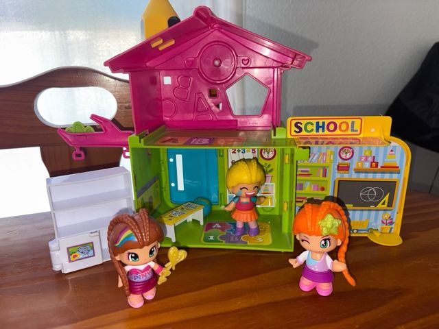 Pin y pon varios juguetes