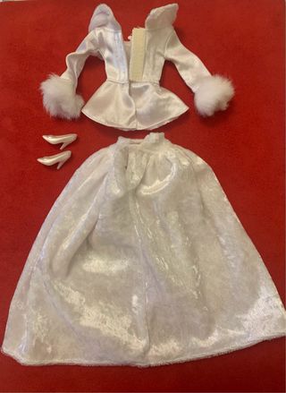 Abito da sposa invernale 1996 Barbie Fashion Avenue