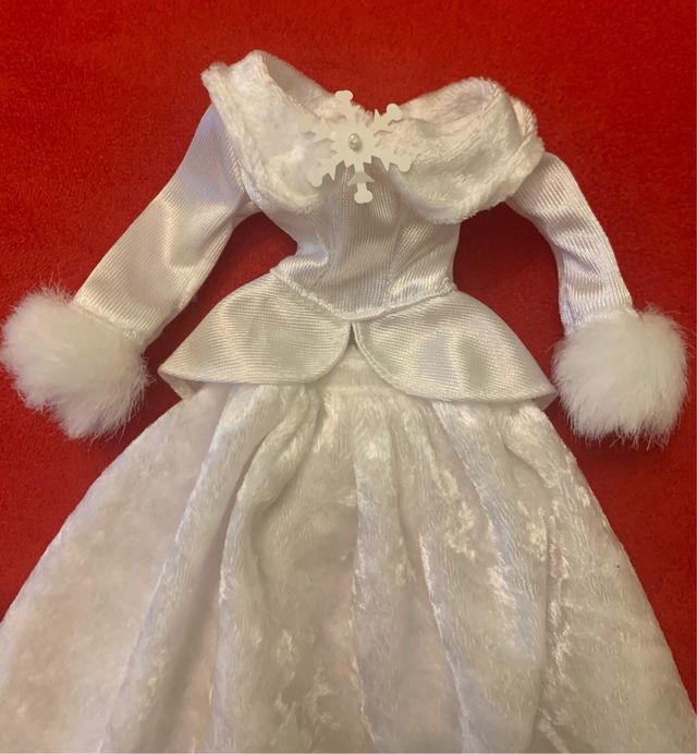 Abito da sposa invernale 1996 Barbie Fashion Avenue