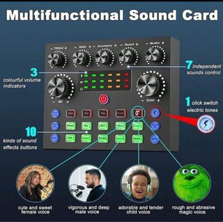 Scheda audio per mixer DJ Live V8S