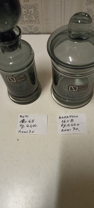 MURANO coppia colore grigio perfetti