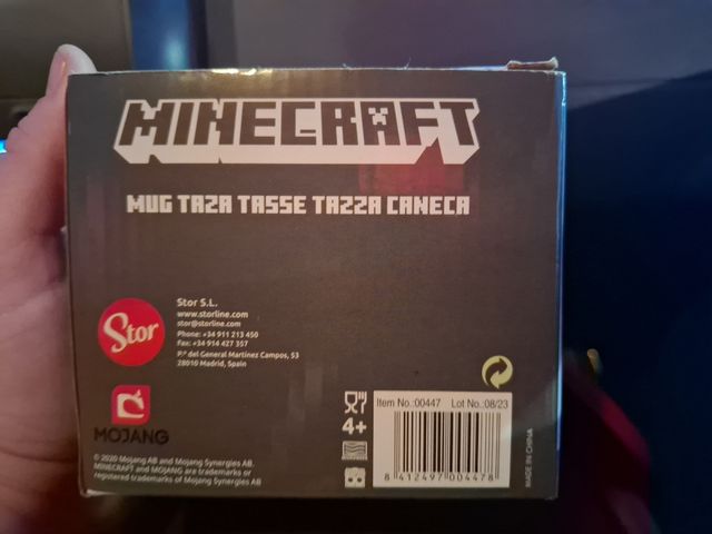 MINECRAF TAZA NUEVA