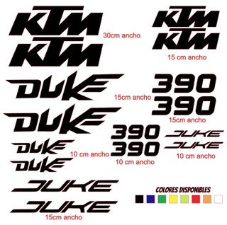 PEGATINAS KTM DUKE 390