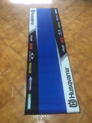Alfombra para moto Husqvarna