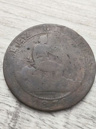 Moneda Alfonso XXII y la 1 republica