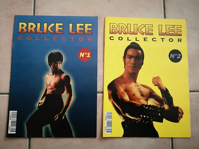 2 riviste Bruce Lee collector n.1 e n.2