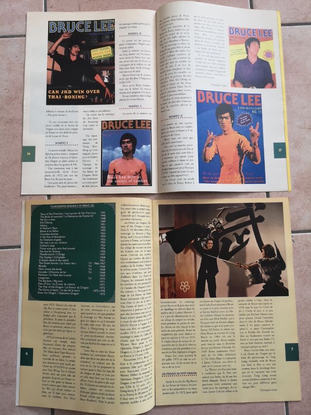 2 riviste Bruce Lee collector n.1 e n.2