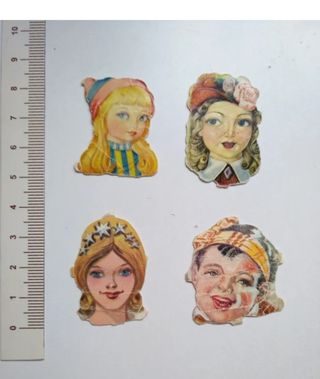 Cromos troquelados antiguos