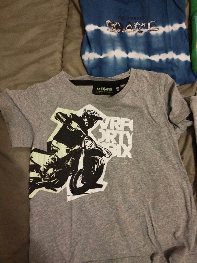 Camisetas 4 años manga corta