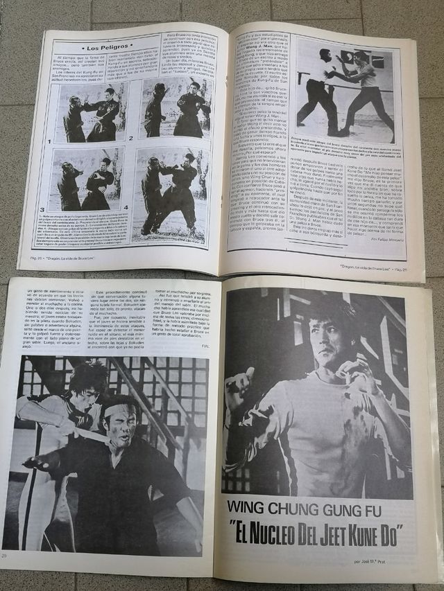 2 riviste Bruce Lee