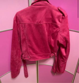 Chaqueta de antelina