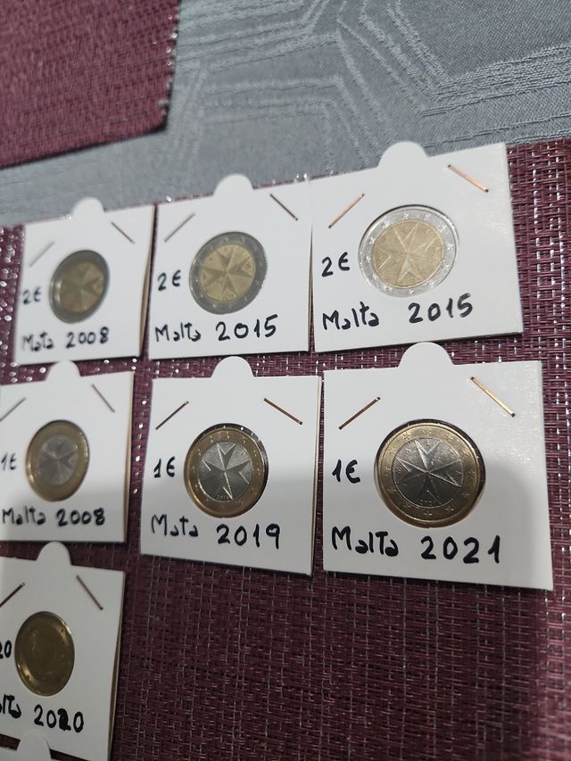 Monedas Malta numimastica