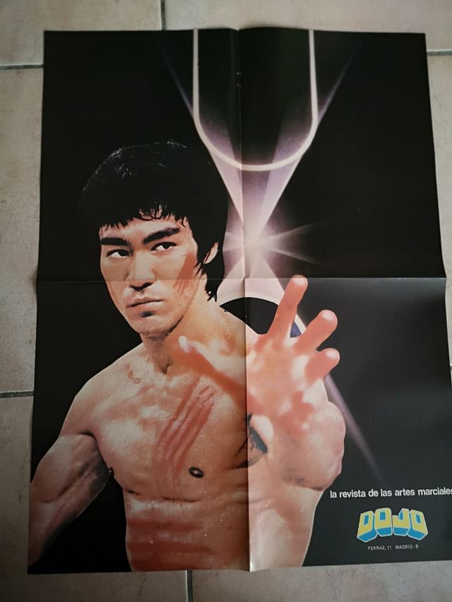 Bruce Lee rivista DOJO con 8 poster