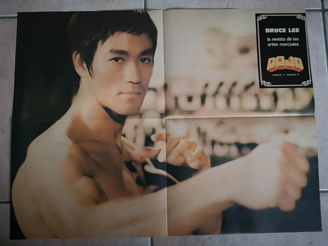 Bruce Lee rivista DOJO con 8 poster
