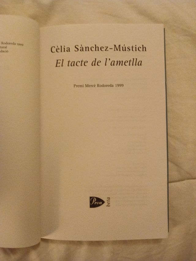 El tacte de l'ametlla