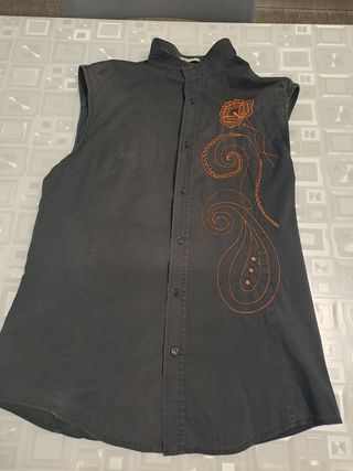 Camicia senza maniche uomo 