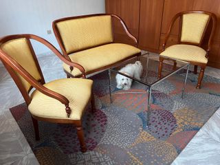 Tresillo estilo Luis XIV