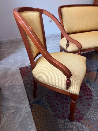 Tresillo estilo Luis XIV