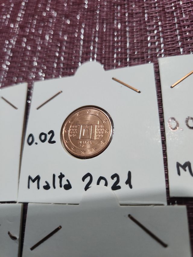 Moneda 2 centimos Malta