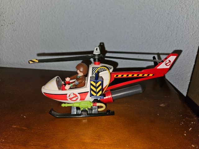 Helicóptero cazafantasmas Playmobil