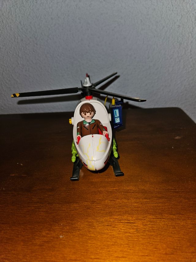 Helicóptero cazafantasmas Playmobil