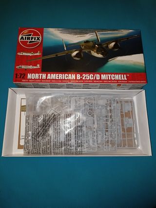 Airfix kit 1:72 B-25C-D Mitchell