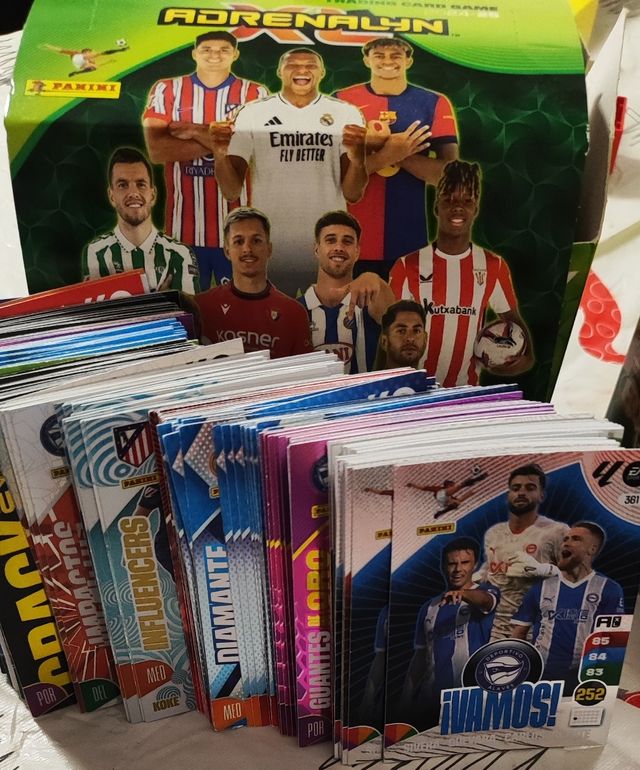 55 cartas Adrenalyn ESPECIALES