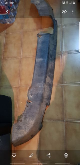 Añadido paragolpes trasero fr o sport