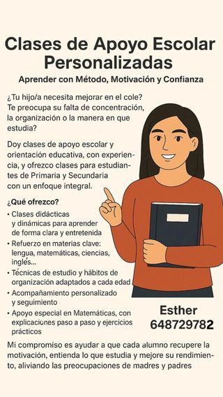 Apoyo escolar y clases particulares
