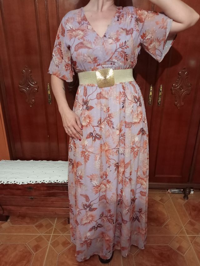 Vestido ceremonia largo