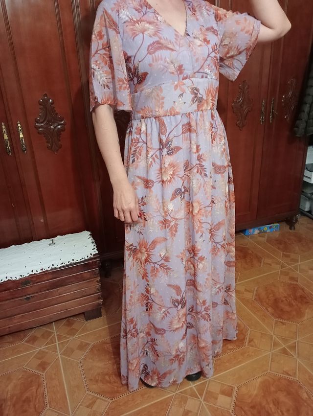 Vestido ceremonia largo