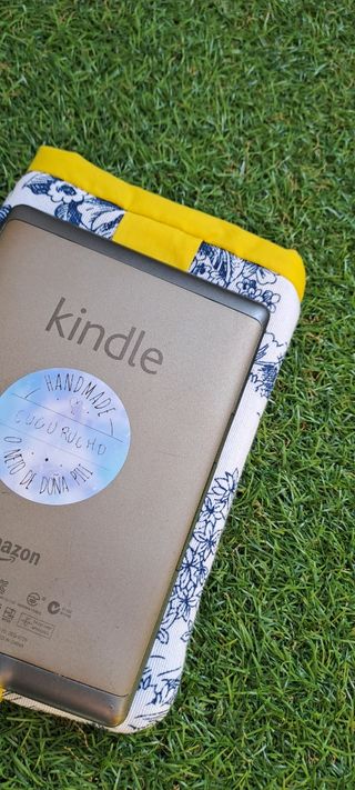 Funda libro hecha a mano