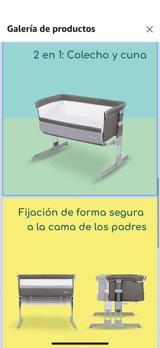 Calidoo cuna colecho bebe confort