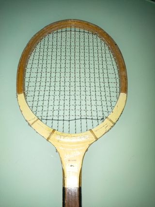 RAQUETA TENIS MADERA NET STAR WORLD ACE