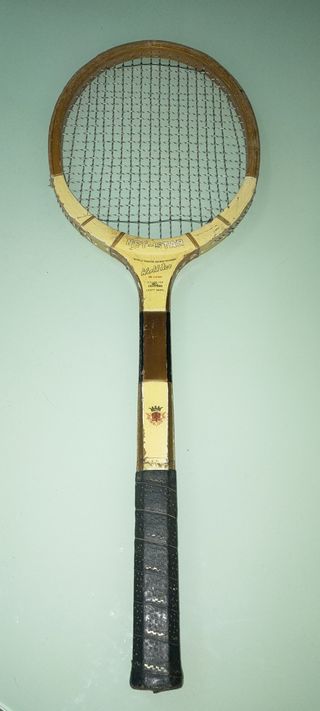 RAQUETA TENIS MADERA NET STAR WORLD ACE