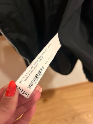 Abrigo de pelo sintético