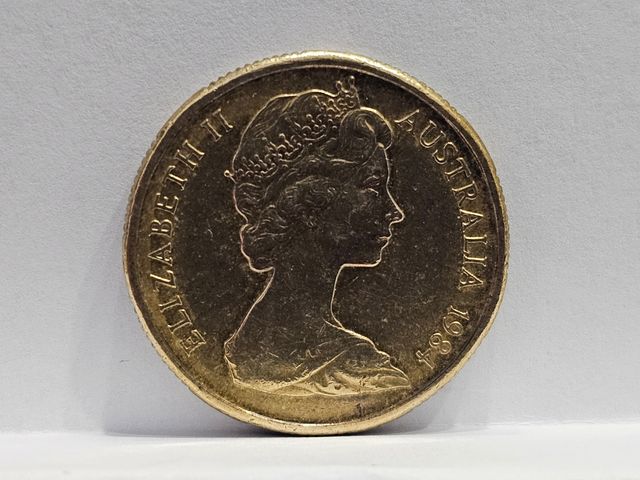 Lote monedas Dolar australiano 1 Libra y 50 centim