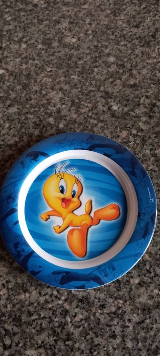 Piatto Vintage Tweety Warner Bros.