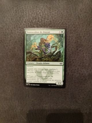 Carta Magic Terrescultor de Dusyut