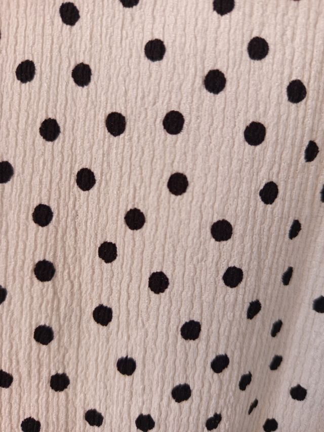 Camisa lunares Zara talla 8