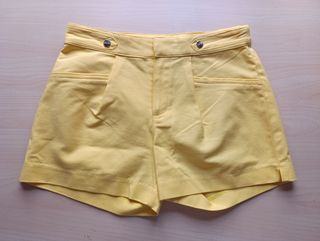 Pantalón corto amarillo MAYORAL niña Talla 16