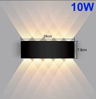 2 Lamparas Aplique Pared