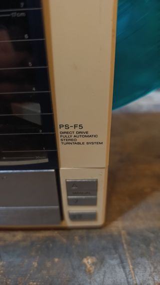 Tocadiscos vintage Sony ps F5 flamingo