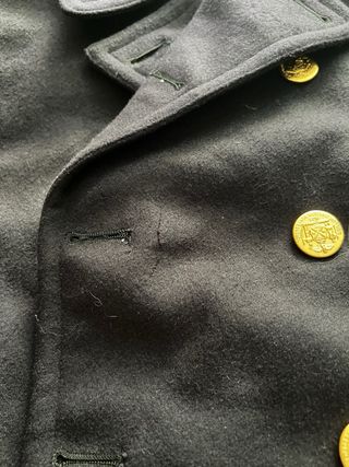 Abrigo Chaqueta Reefer NYPD Policia Nueva York XL